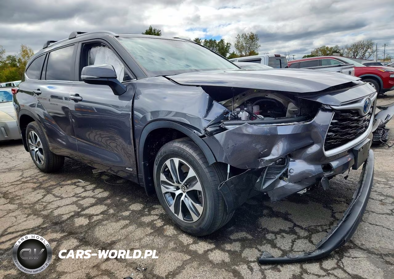 2023 Toyota Highlander Hybrid Xle VIN:5TDKBRCH5PS565408 - 4