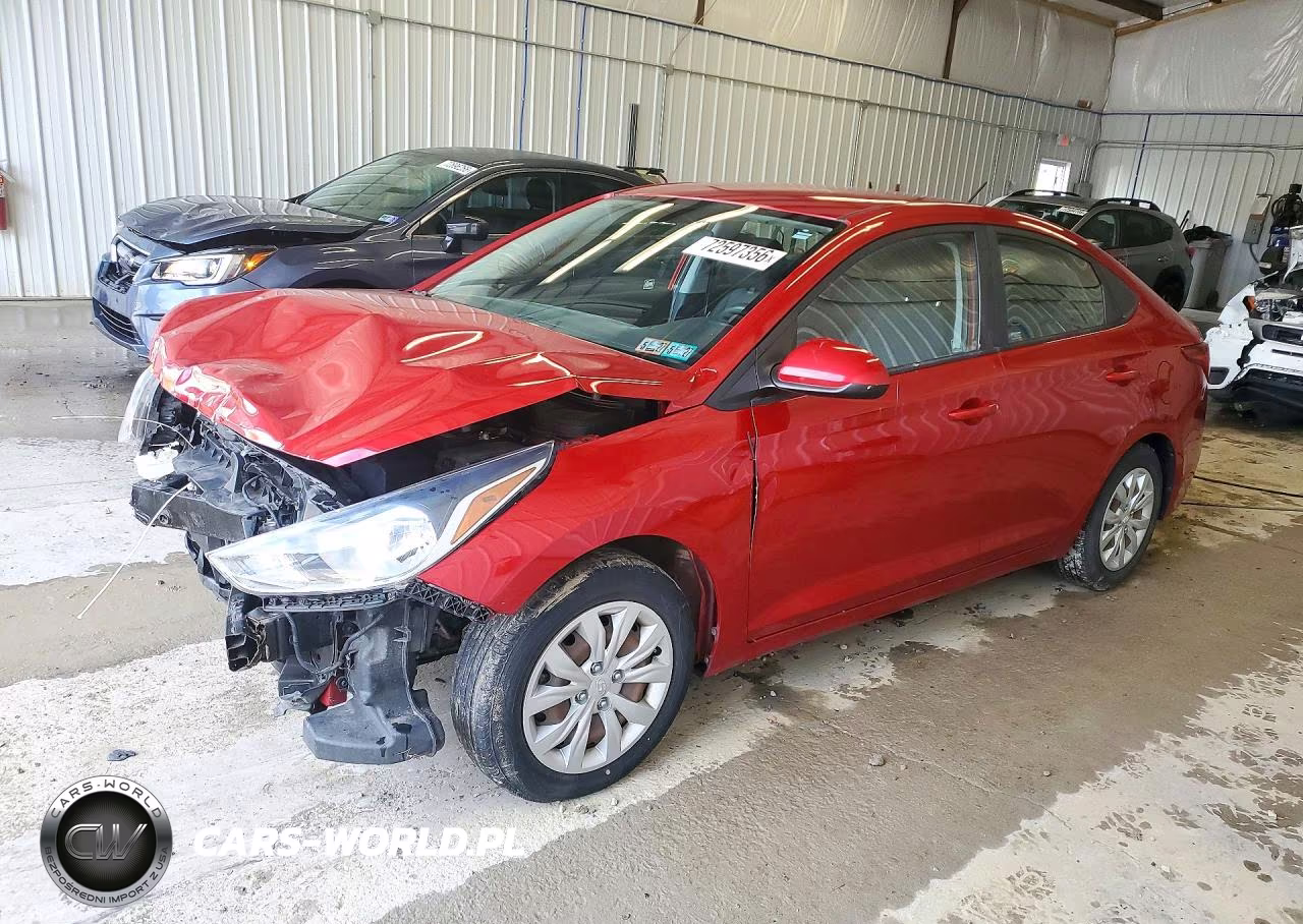 2020 Hyundai Accent Se VIN:3KPC24A67LE110170 - 1