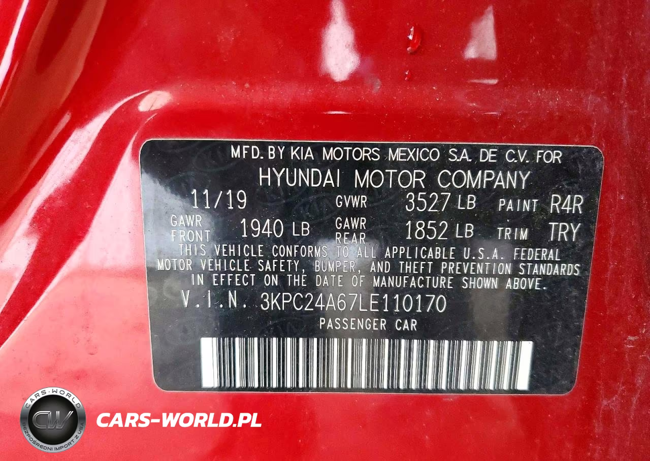 2020 Hyundai Accent Se VIN:3KPC24A67LE110170 - 13