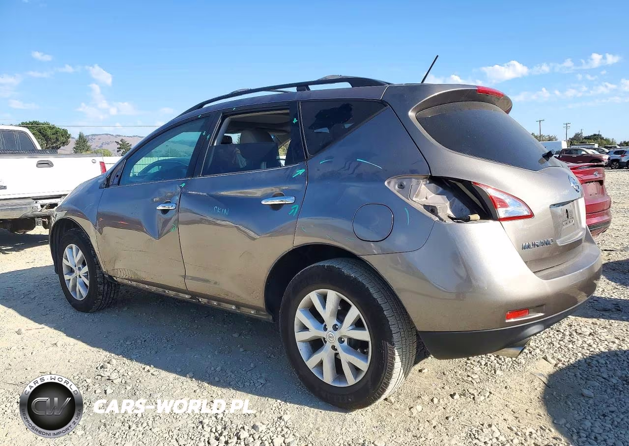 2012 Nissan Murano S VIN:JN8AZ1MW4CW201484 - 2