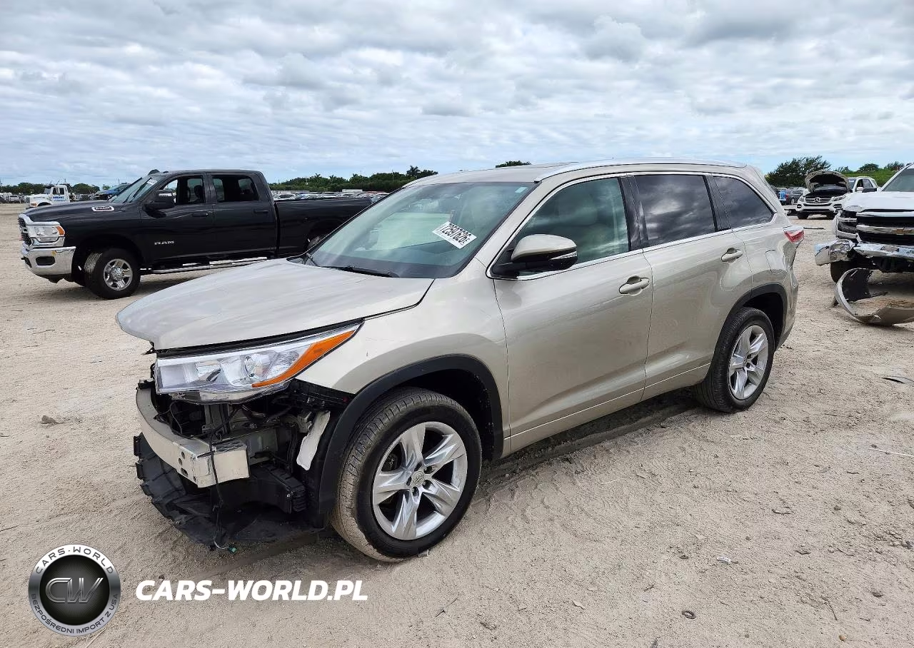 2014 Toyota Highlander Limited – zdjęcie 1 z 14
