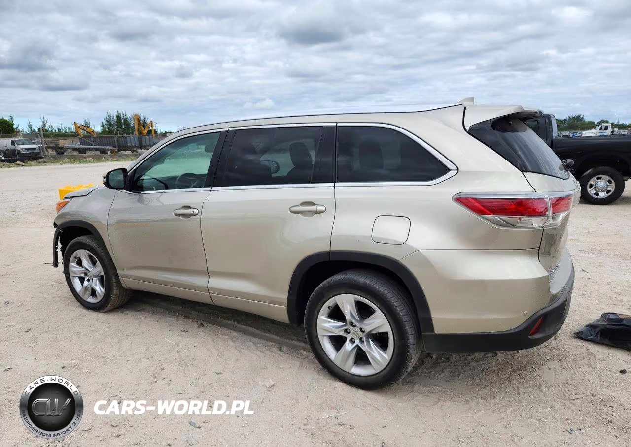 2014 Toyota Highlander Limited VIN:5TDYKRFH5ES022272 - 2
