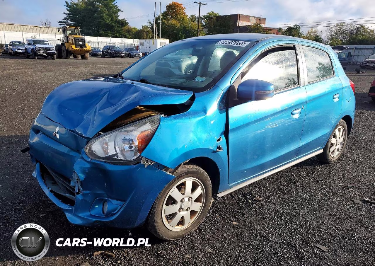 2015 Mitsubishi Mirage Es VIN:ML32A4HJ6FH050988 - 1