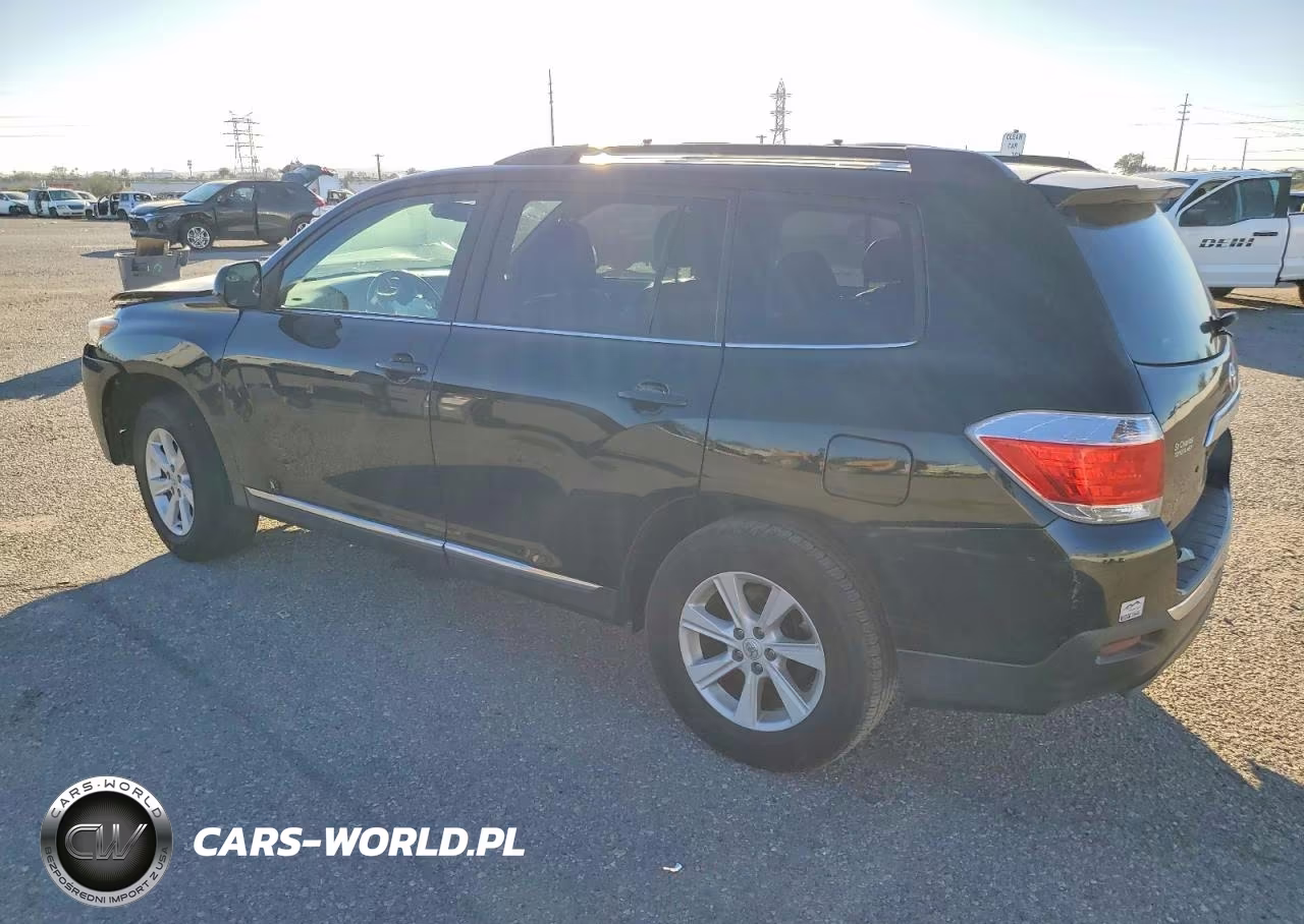 2013 Toyota Highlander Base VIN:5TDBK3EH4DS249617 - 2
