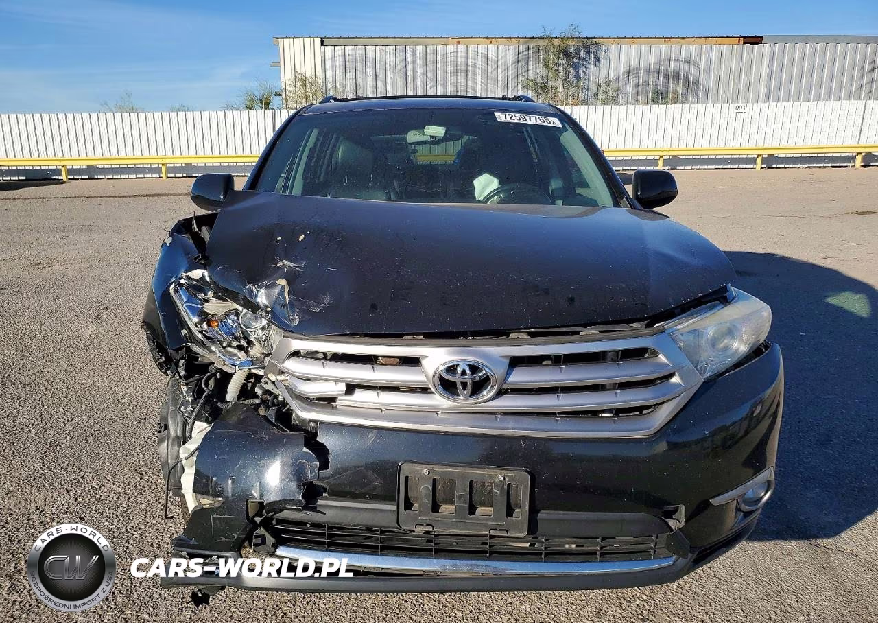 2013 Toyota Highlander Base VIN:5TDBK3EH4DS249617 - 5