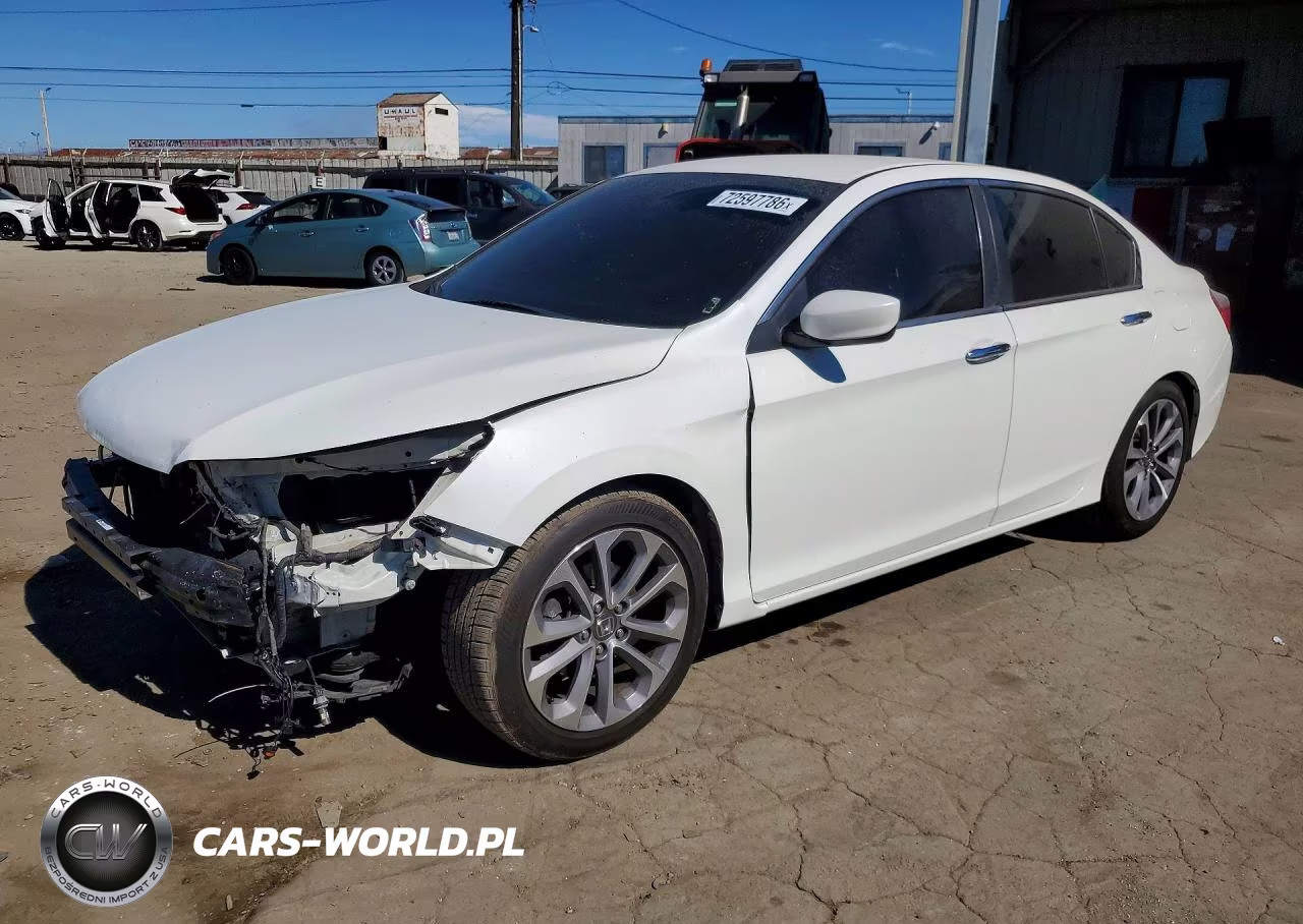2014 Honda Accord Sport VIN:1HGCR2F53EA069043 - 1