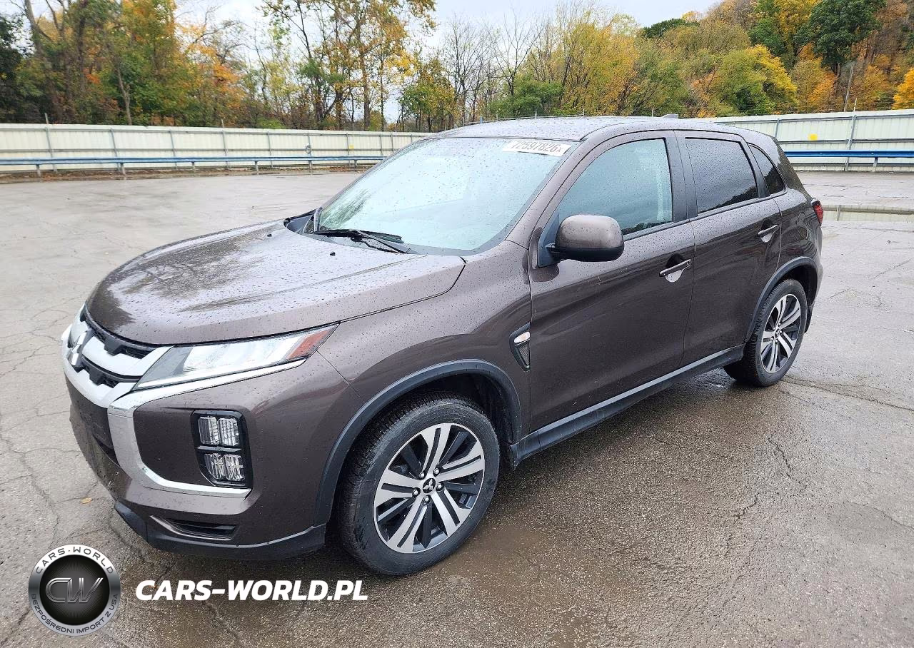 2021 Mitsubishi Outlander Sport Es VIN:JA4ARUAU7MU007040 - 1