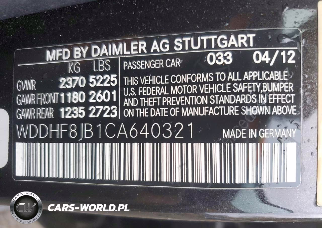 2012 Mercedes-Benz E 350 4Matic VIN:WDDHF8JB1CA640321 - 13