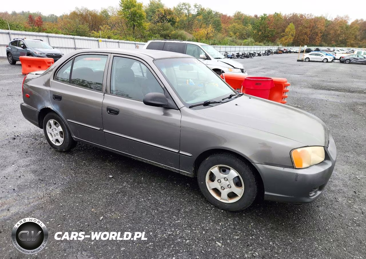 2002 Hyundai Accent Gl VIN:KMHCG45C02U282277 - 4