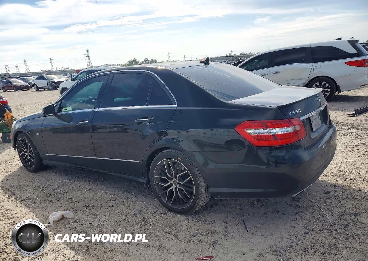 2012 Mercedes-Benz E 550 4Matic VIN:WDDHF9BB4CA614896 - 2