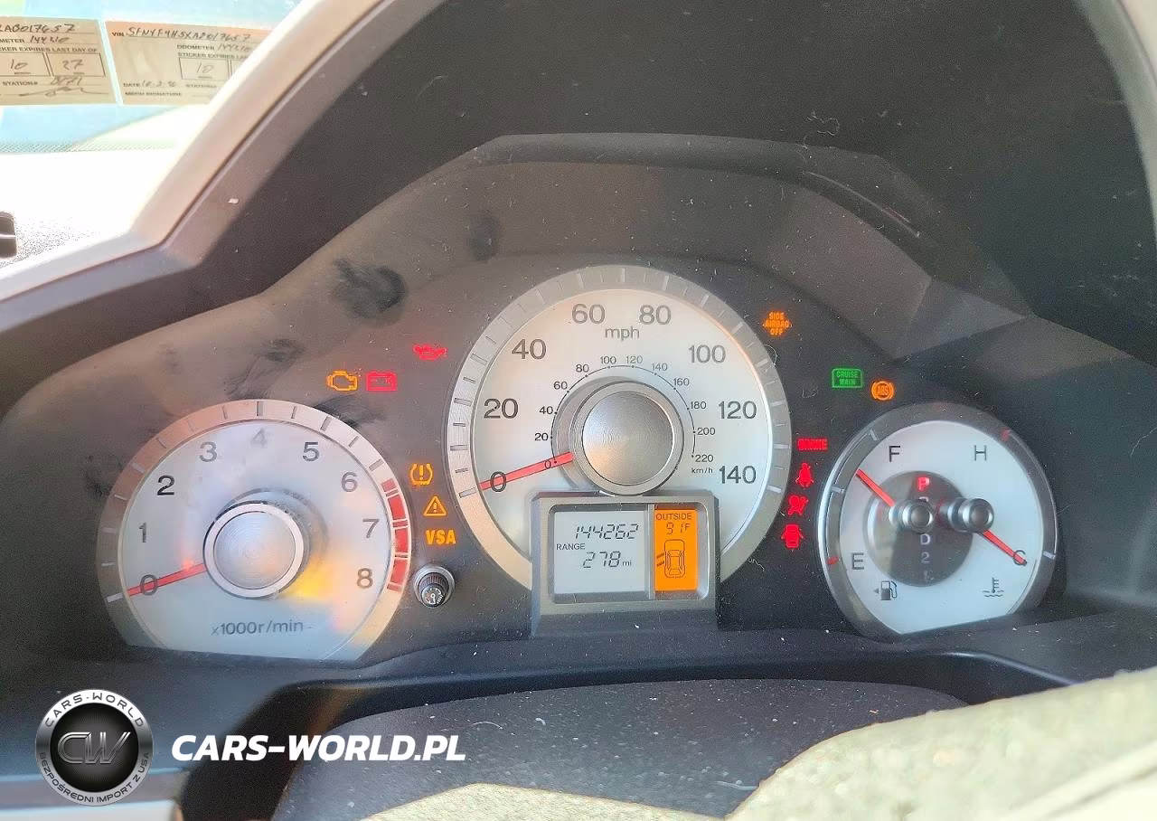 2010 Honda Pilot Exl VIN:5FNYF4H5XAB017657 - 9