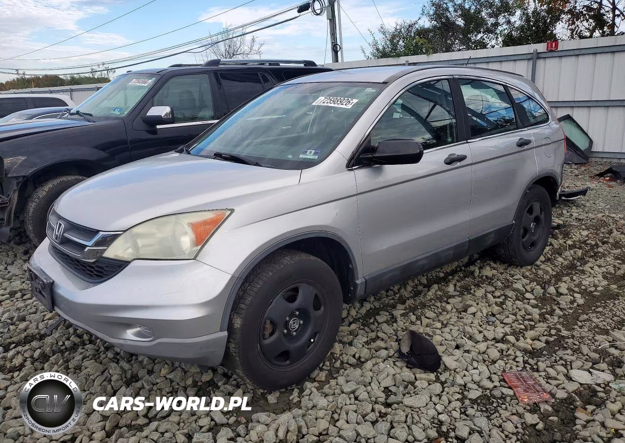 2010 Honda Cr-V Lx VIN:5J6RE4H32AL086999 - 1