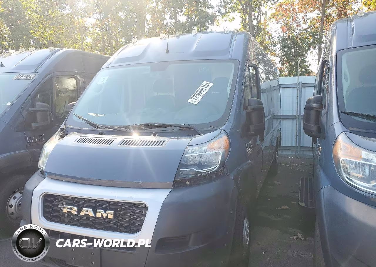 2020 Ram Promaster 3500 Delivery Van VIN:3C6URVJG6LE136619 - 1