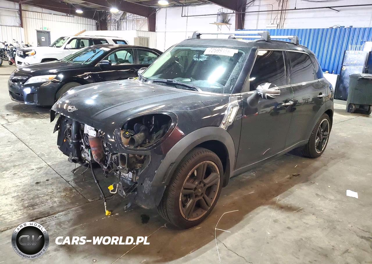 2014 Mini Cooper S Countryman VIN:WMWZC3C59EWT00368 - 1