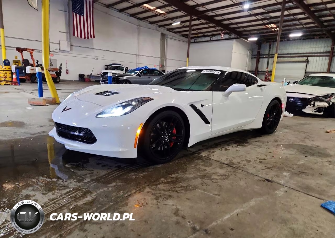 2018 Chevrolet Corvette Stingray Z51 1Lt VIN:1G1YH2D7XJ5100649 - 1