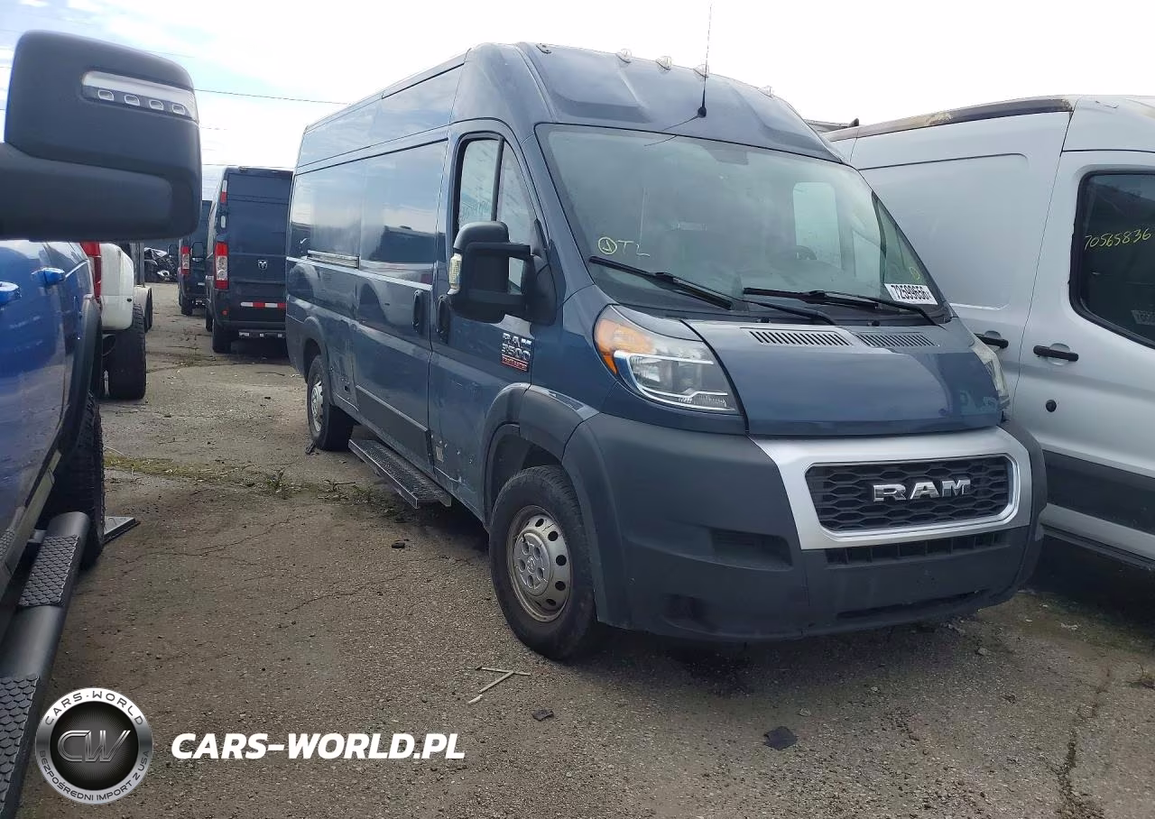 2020 Ram Promaster 3500 Delivery Van VIN:3C6URVJG9LE145265 - 4