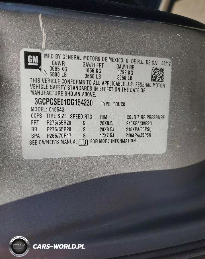 2013 Chevrolet Silverado C1500 Lt VIN:3GCPCSE01DG154230 - 12