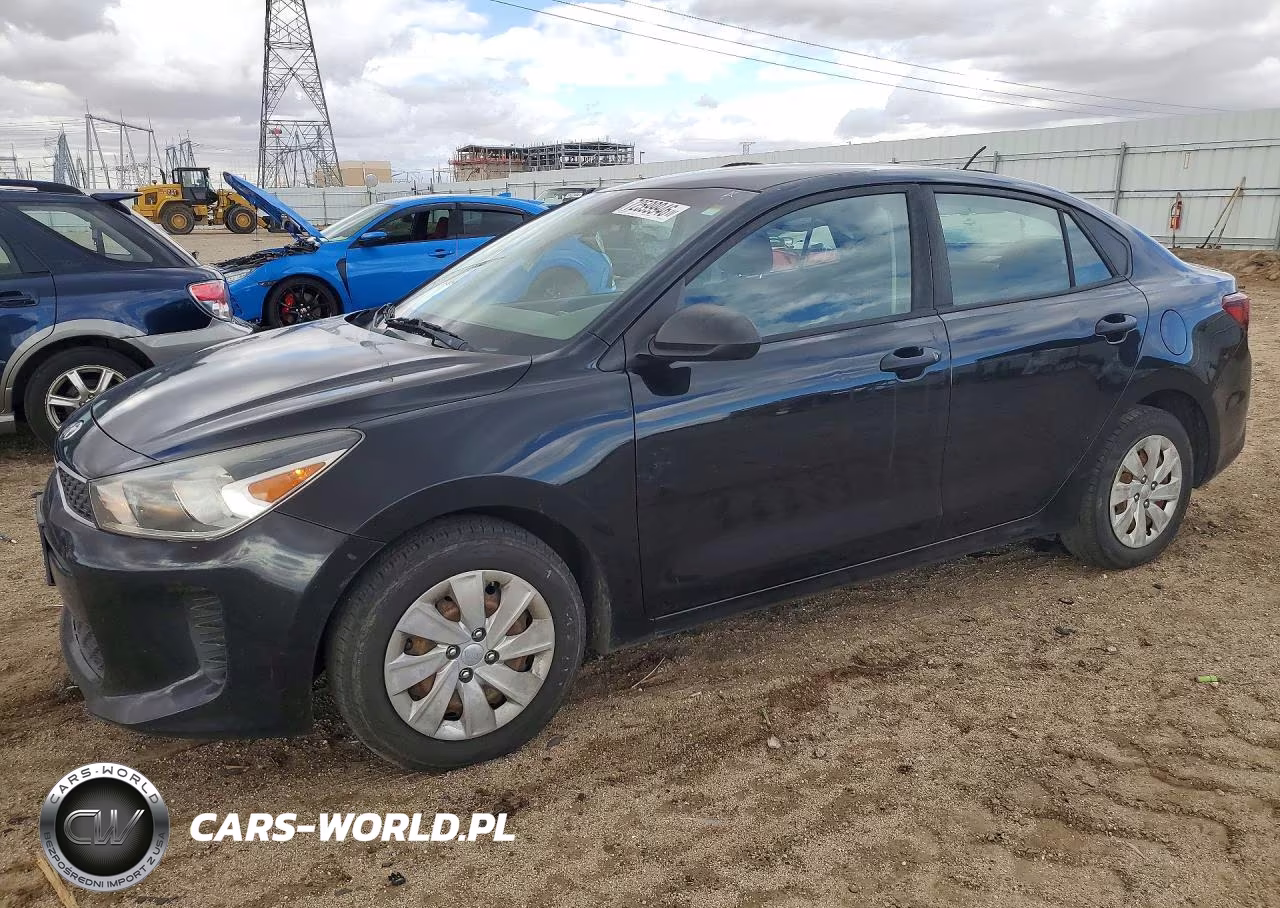 2018 Kia Rio Lx VIN:3KPA24AB1JE046788 - 1