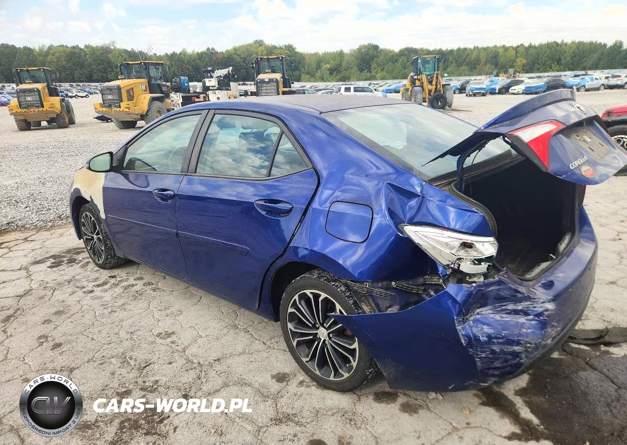 2016 Toyota Corolla S Plus VIN:5YFBURHEXGP501589 - 2
