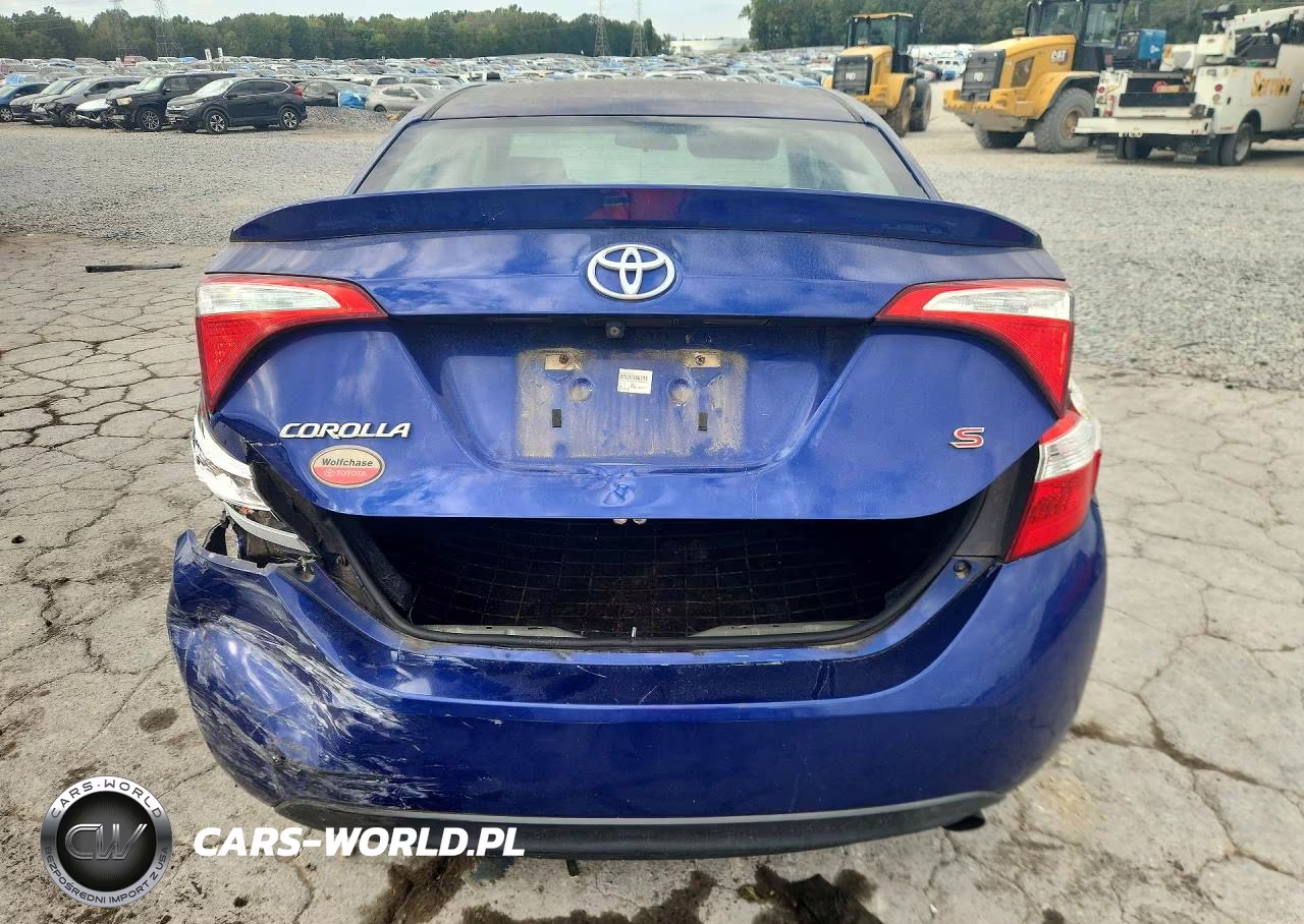 2016 Toyota Corolla S Plus VIN:5YFBURHEXGP501589 - 6