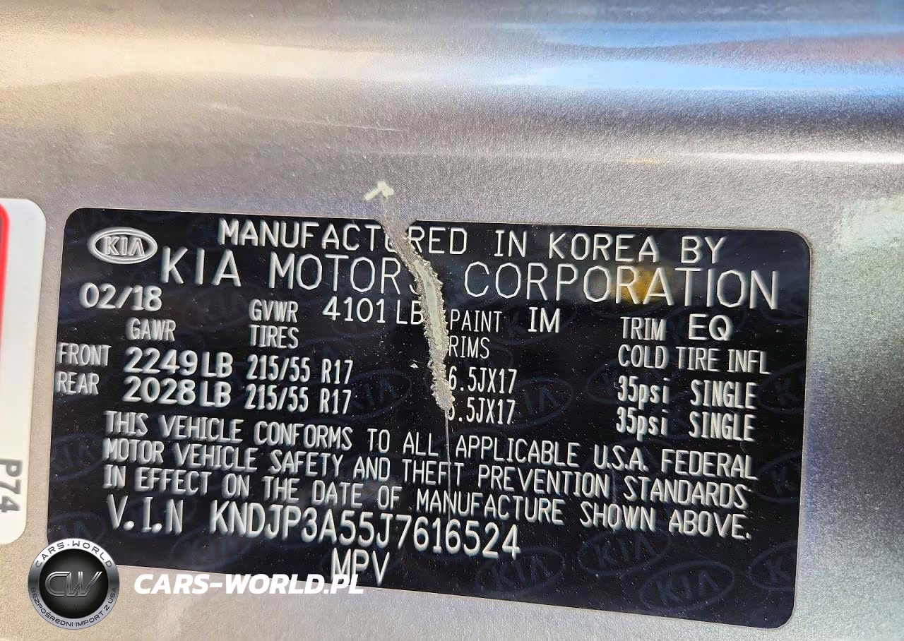 2018 Kia Soul + VIN:KNDJP3A55J7616524 - 12