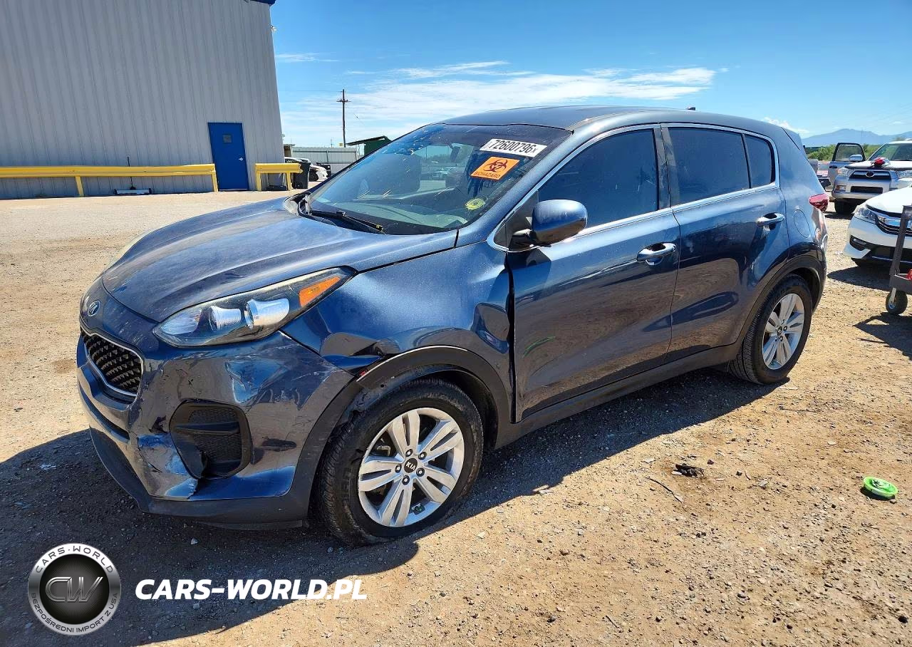 2017 Kia Sportage Lx VIN:KNDPM3AC3H7149521 - 1