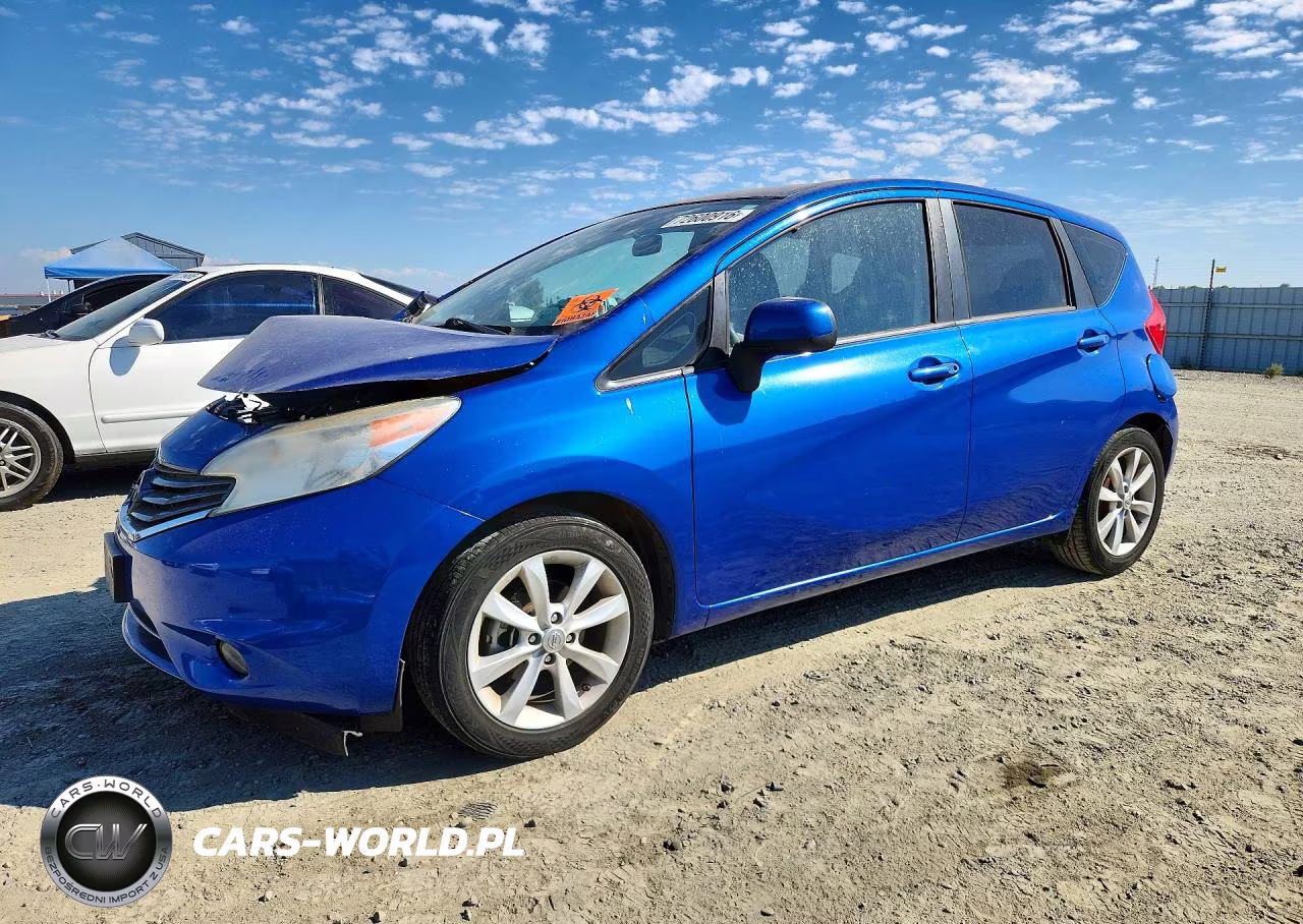 2014 Nissan Versa Note Sv VIN:3N1CE2CP2EL376604 - 1