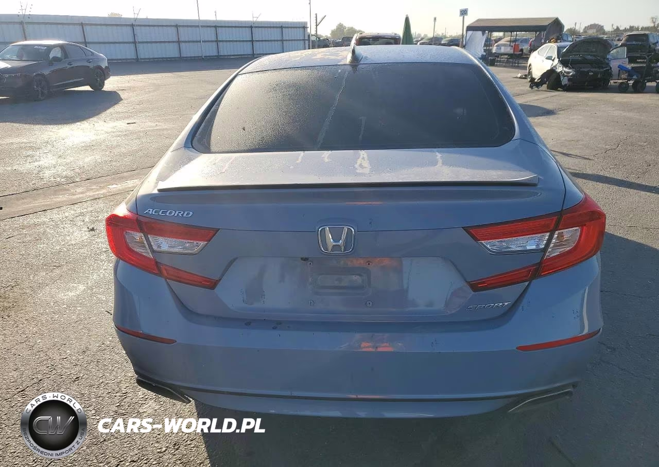 2022 Honda Accord Sport VIN:1HGCV1F35NA041622 - 6