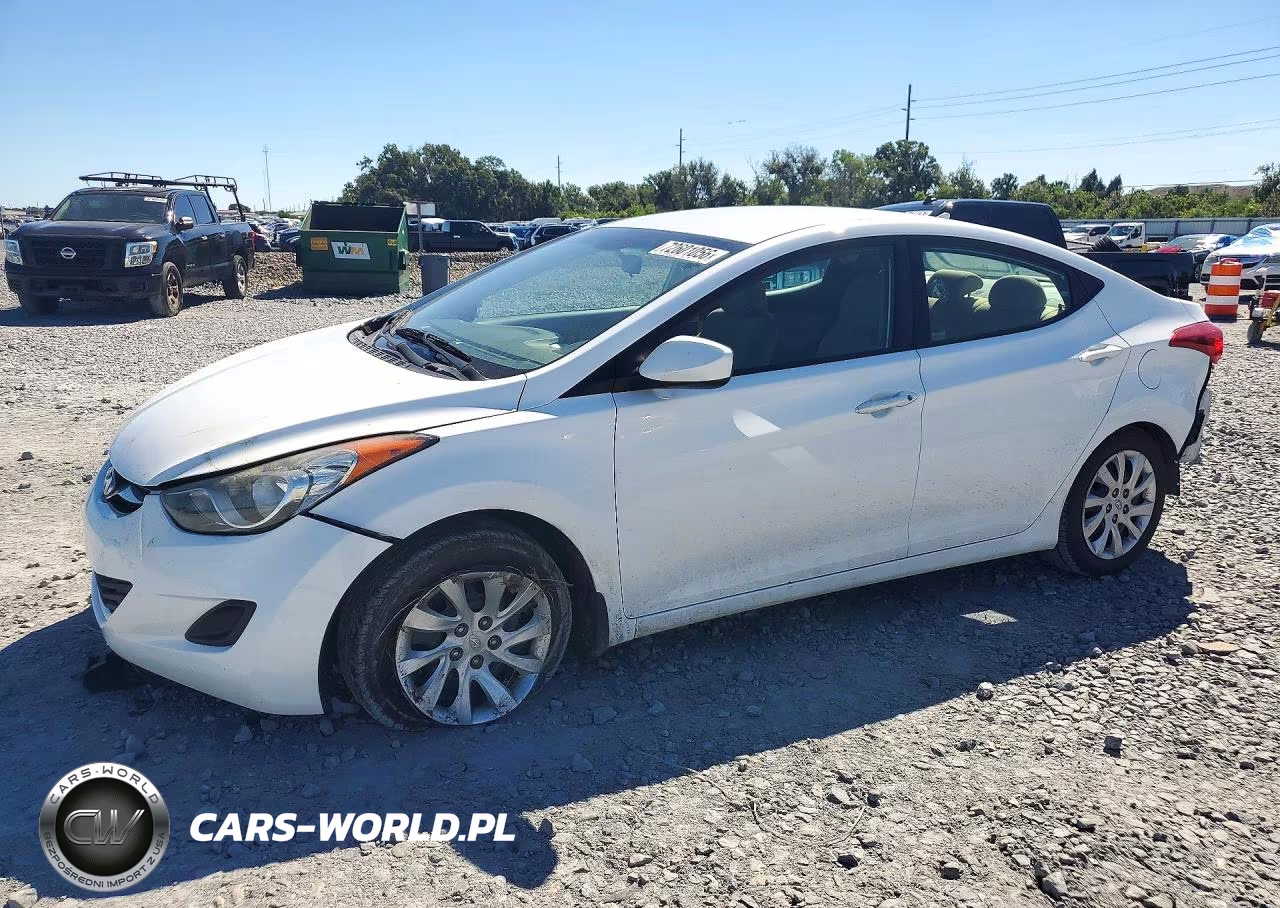 2012 Hyundai Elantra Gls VIN:5NPDH4AE5CH149605 - 1