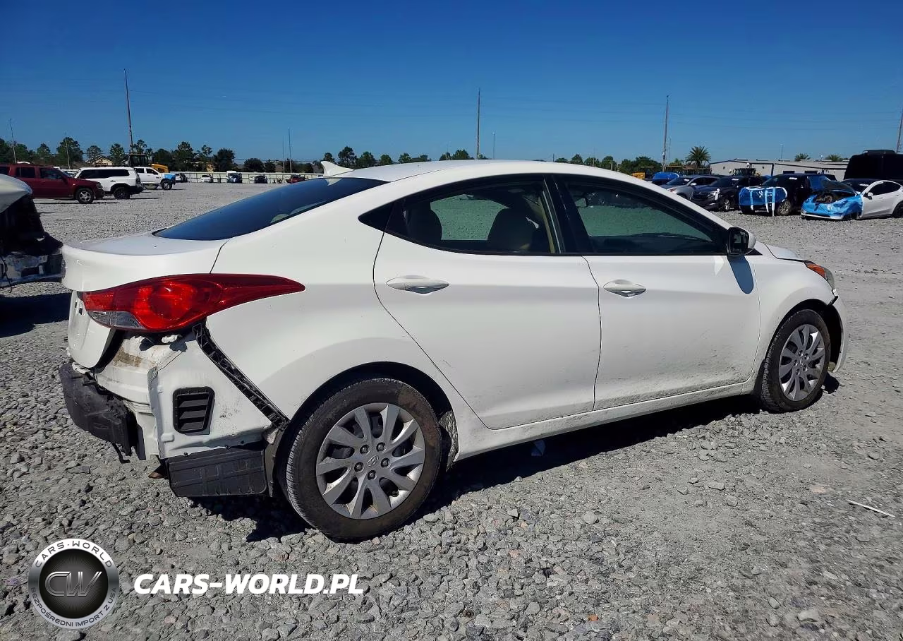 2012 Hyundai Elantra Gls VIN:5NPDH4AE5CH149605 - 3