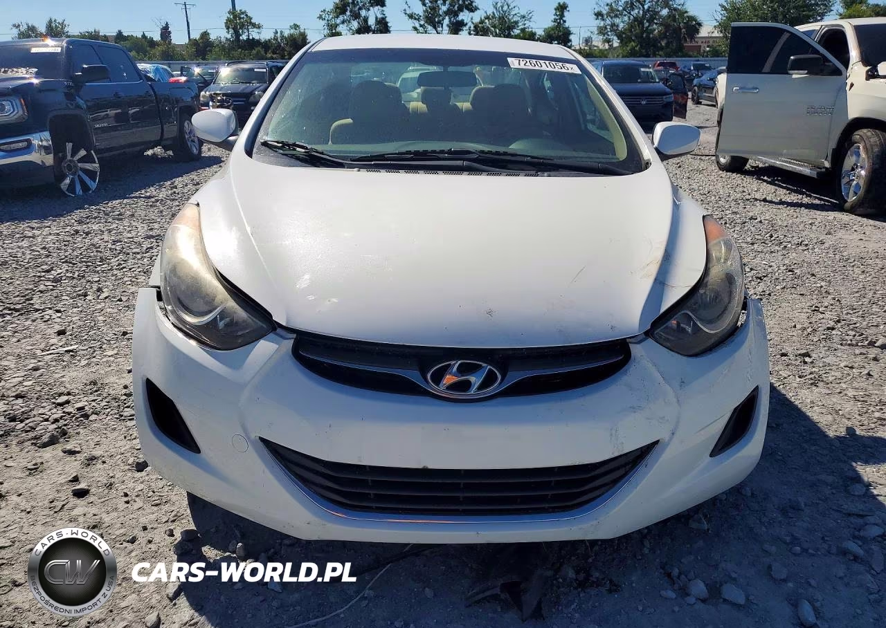 2012 Hyundai Elantra Gls VIN:5NPDH4AE5CH149605 - 5