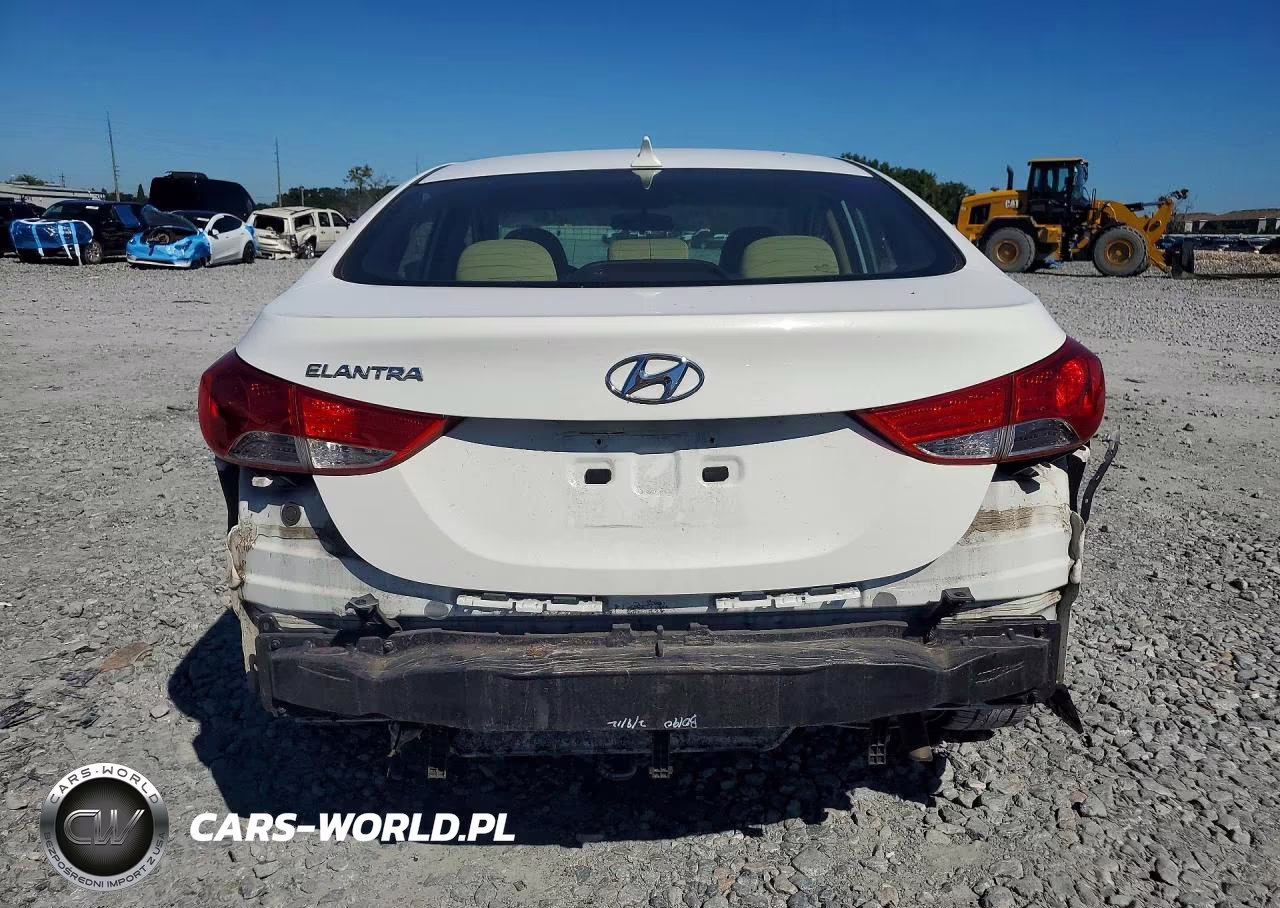 2012 Hyundai Elantra Gls VIN:5NPDH4AE5CH149605 - 6