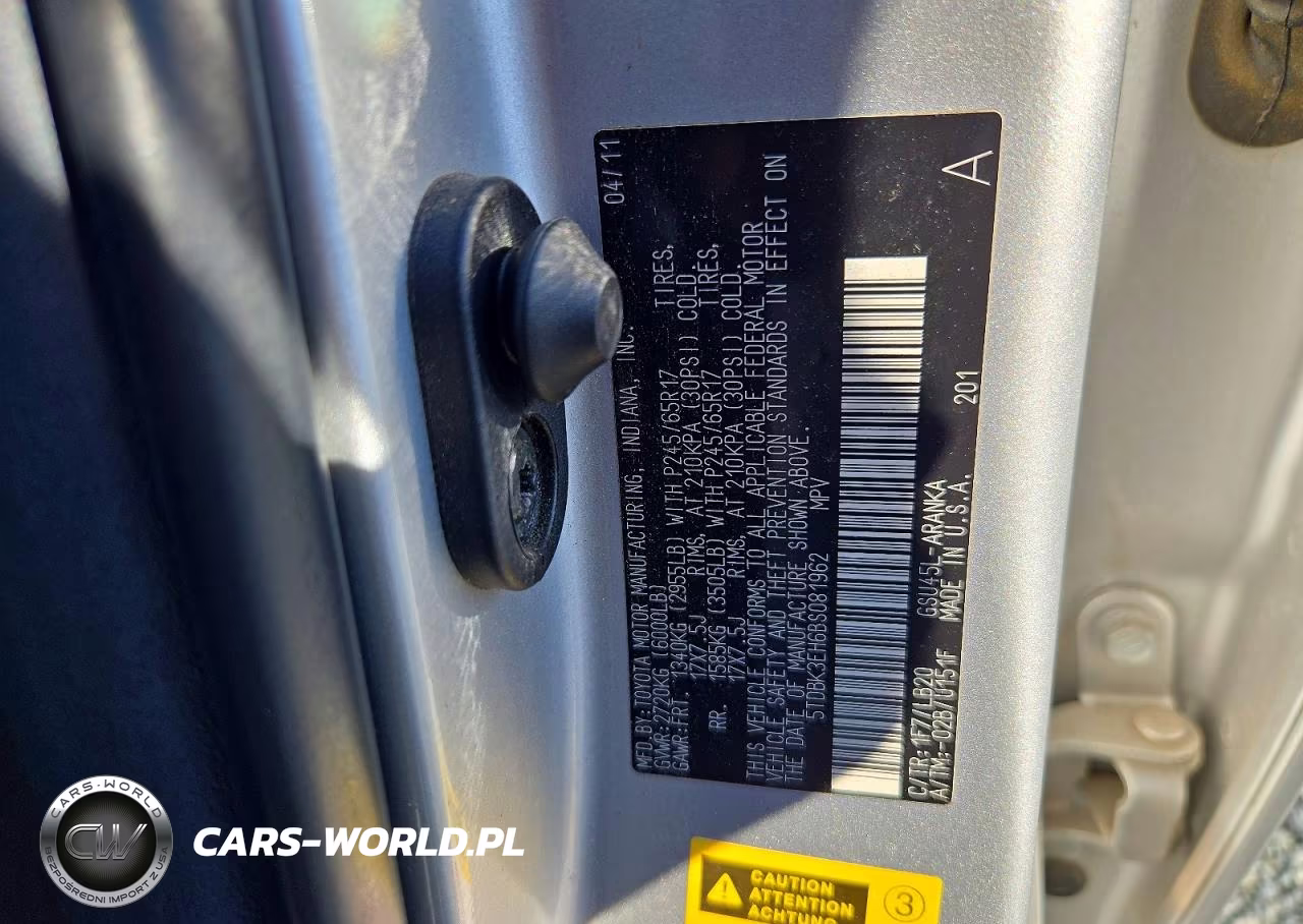 2011 Toyota Highlander Se VIN:5TDBK3EH6BS081962 - 13