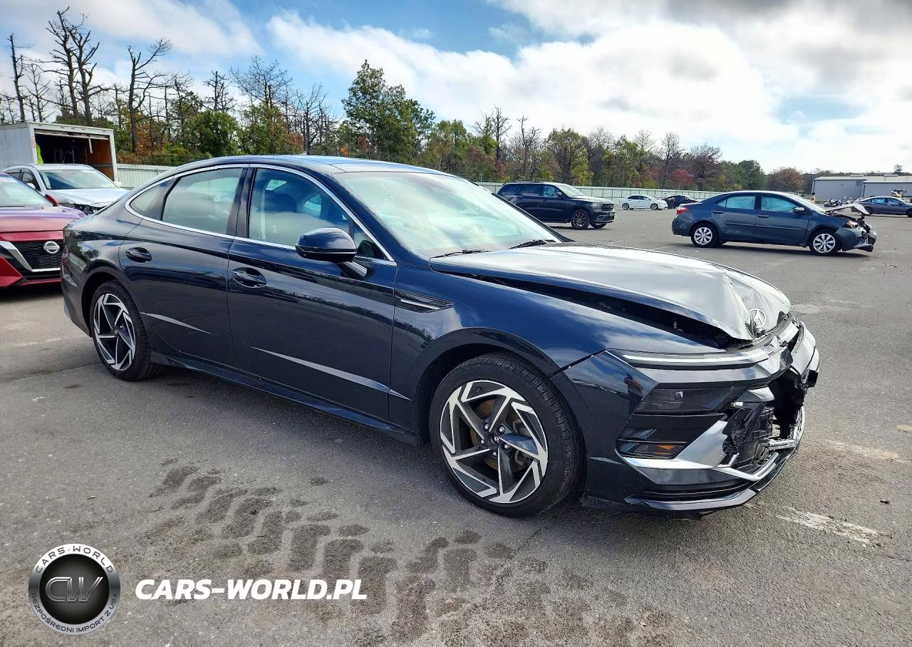 2024 Hyundai Sonata Sel VIN:KMHL14JA5RA379542 - 4