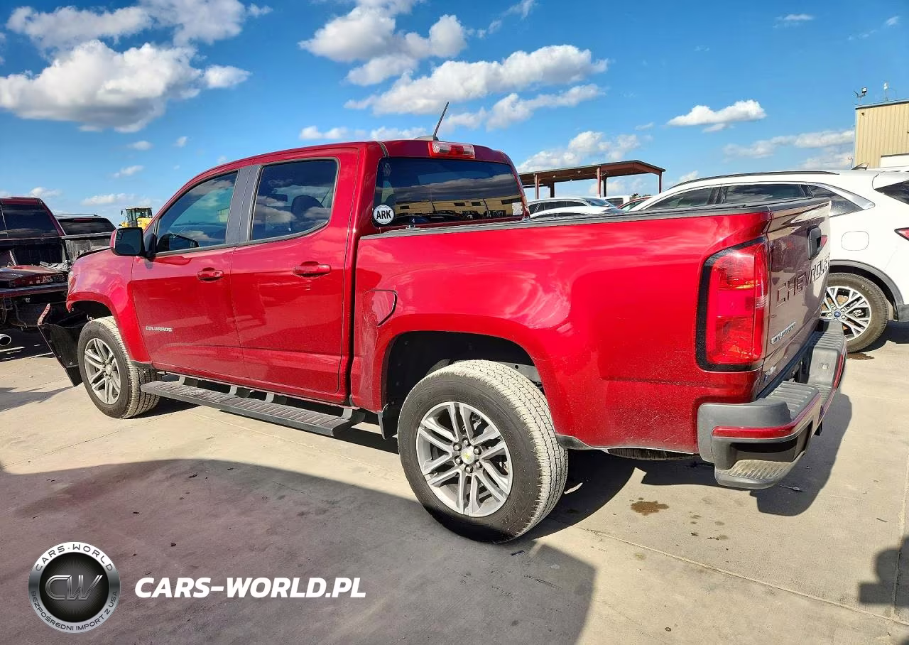 2021 Chevrolet Colorado VIN:1GCGSBEN0M1238312 - 2
