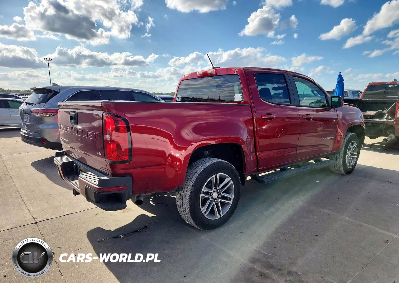 2021 Chevrolet Colorado VIN:1GCGSBEN0M1238312 - 3