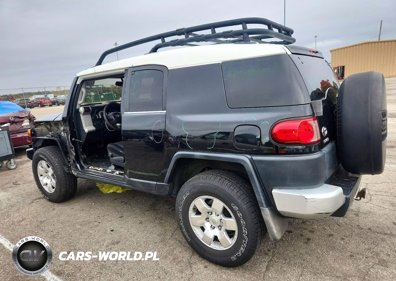 2007 Toyota Fj Cruiser Base VIN:JTEBU11F770024579 - 2