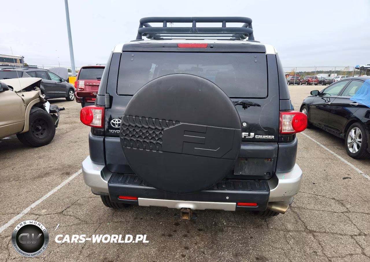 2007 Toyota Fj Cruiser Base VIN:JTEBU11F770024579 - 6