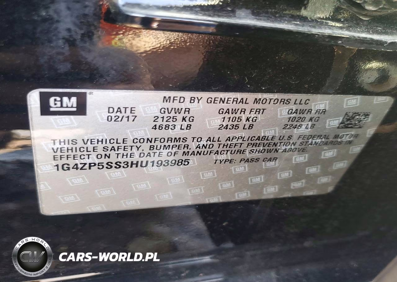 2017 Buick Lacrosse Essence VIN:1G4ZP5SS3HU193985 - 12