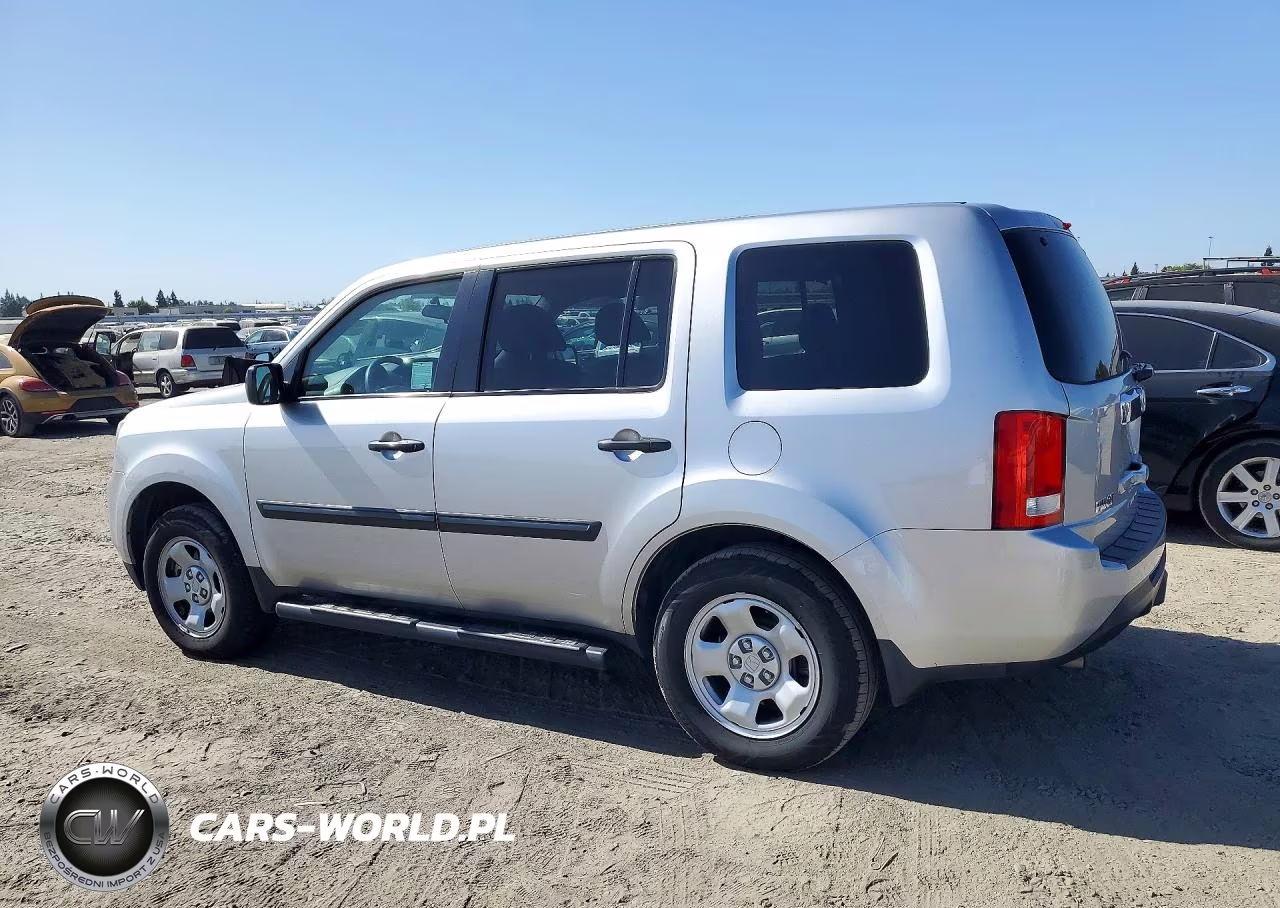 2015 Honda Pilot Lx VIN:5FNYF4H22FB010148 - 2