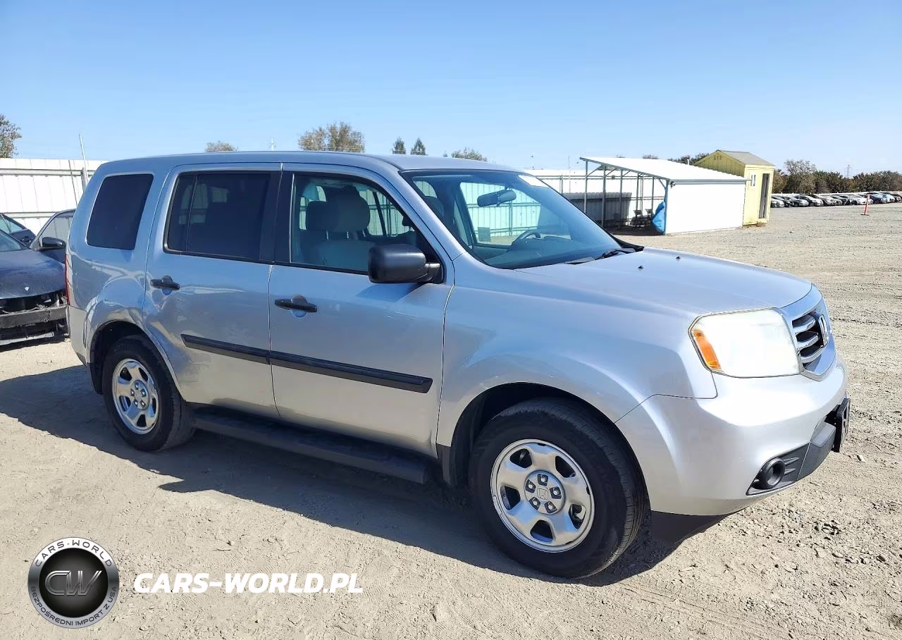 2015 Honda Pilot Lx VIN:5FNYF4H22FB010148 - 4