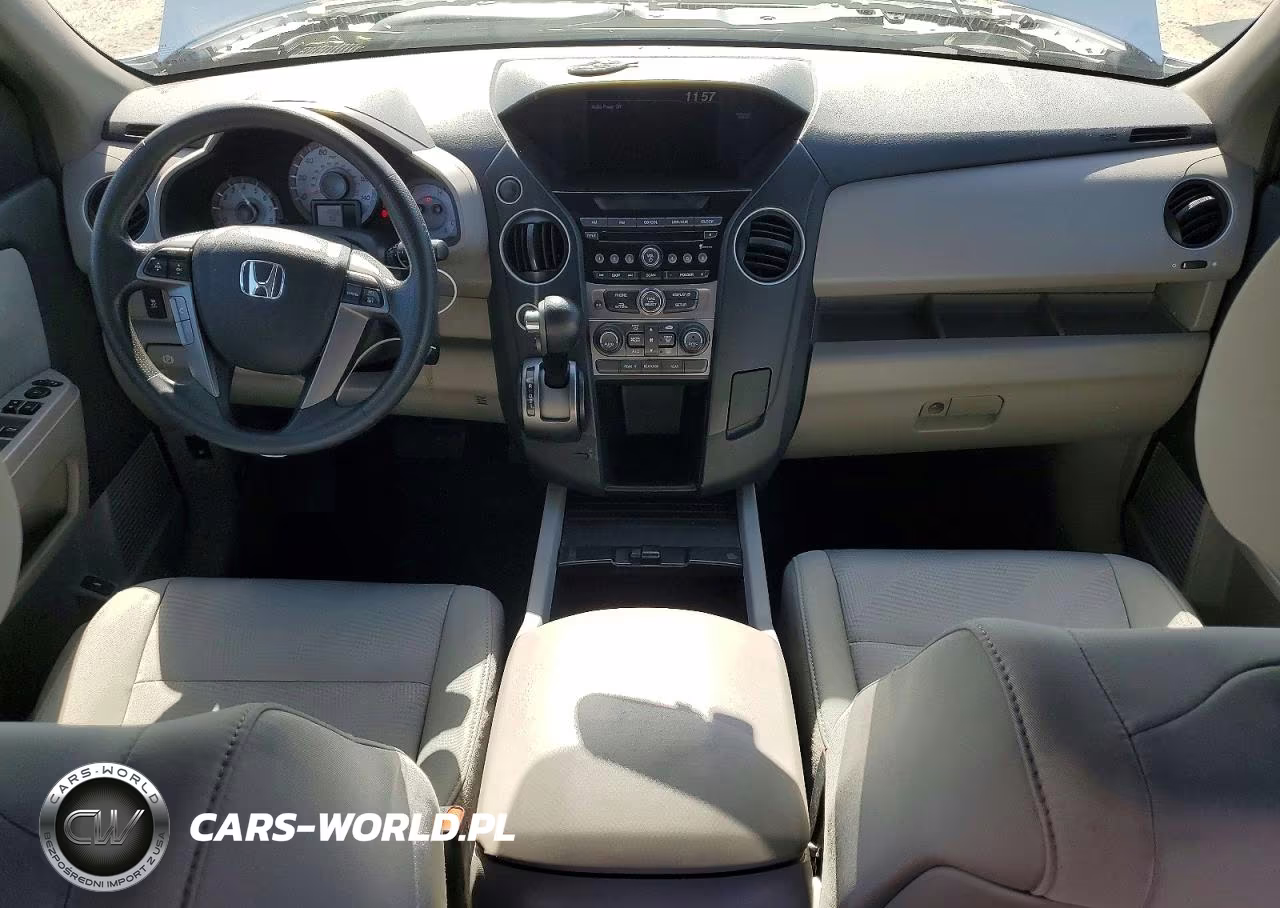 2015 Honda Pilot Lx VIN:5FNYF4H22FB010148 - 8