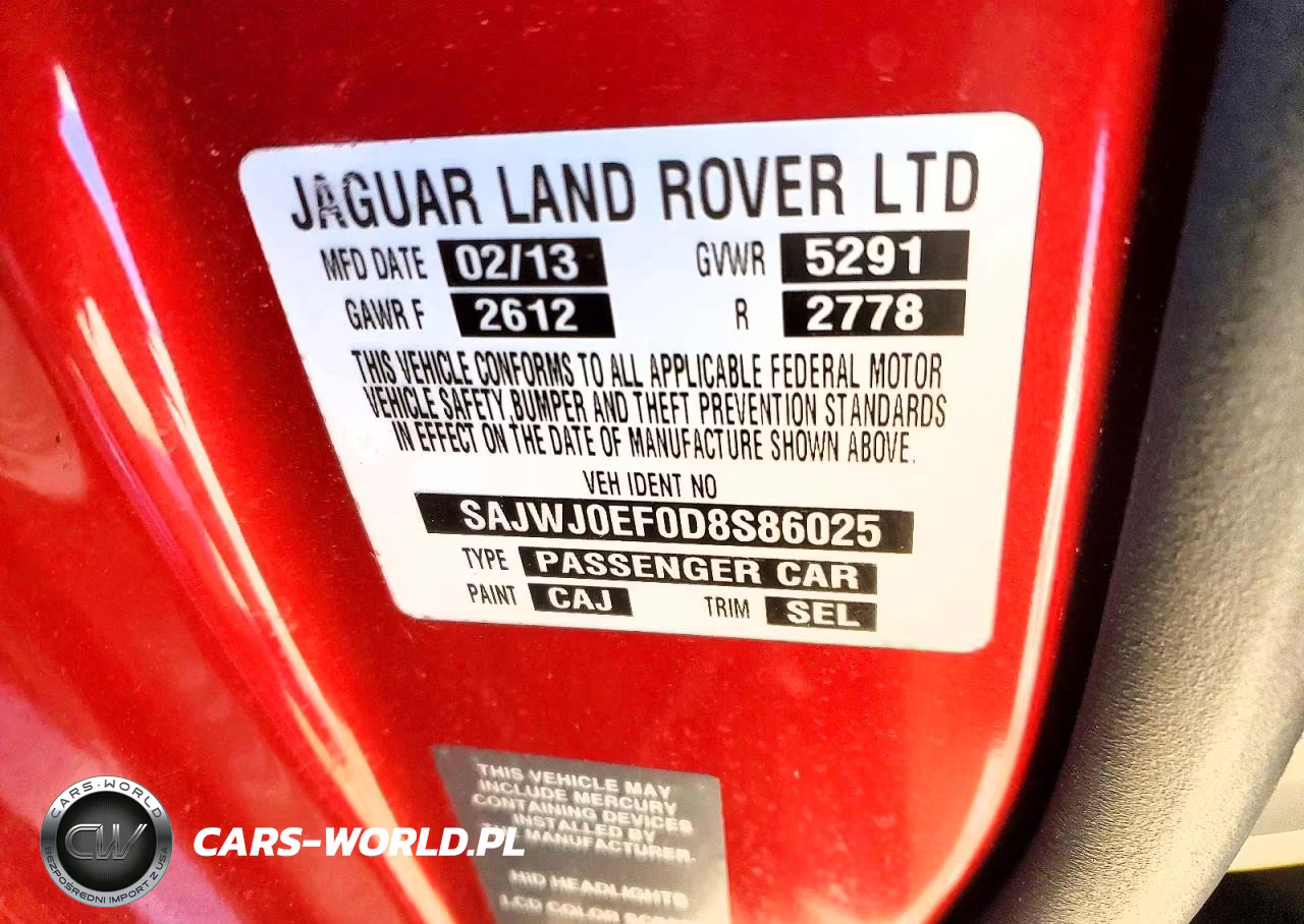 2013 Jaguar Xf VIN:SAJWJ0EF0D8S86025 - 12