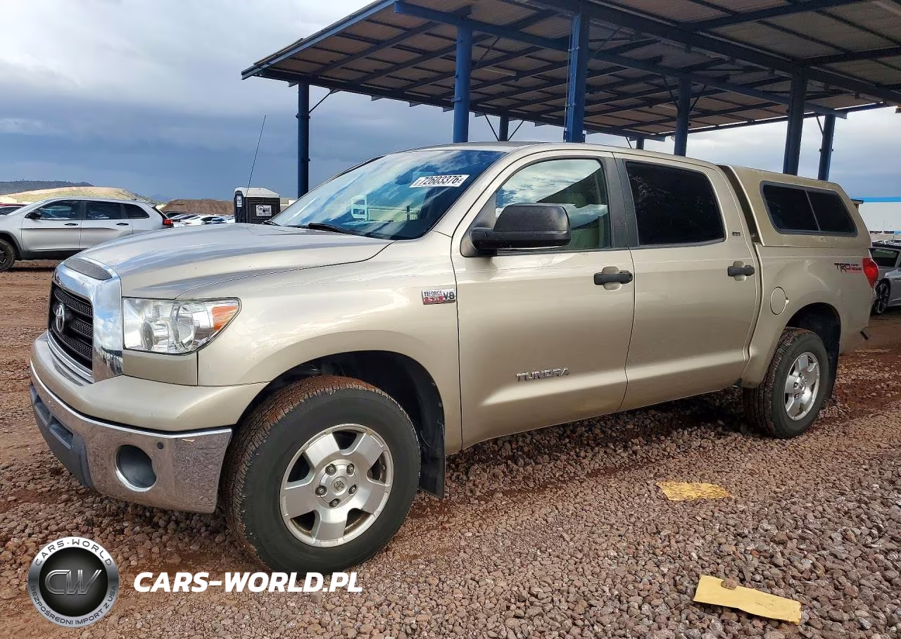2008 Toyota Tundra Sr5 VIN:5TFDV54168X033476 - 1