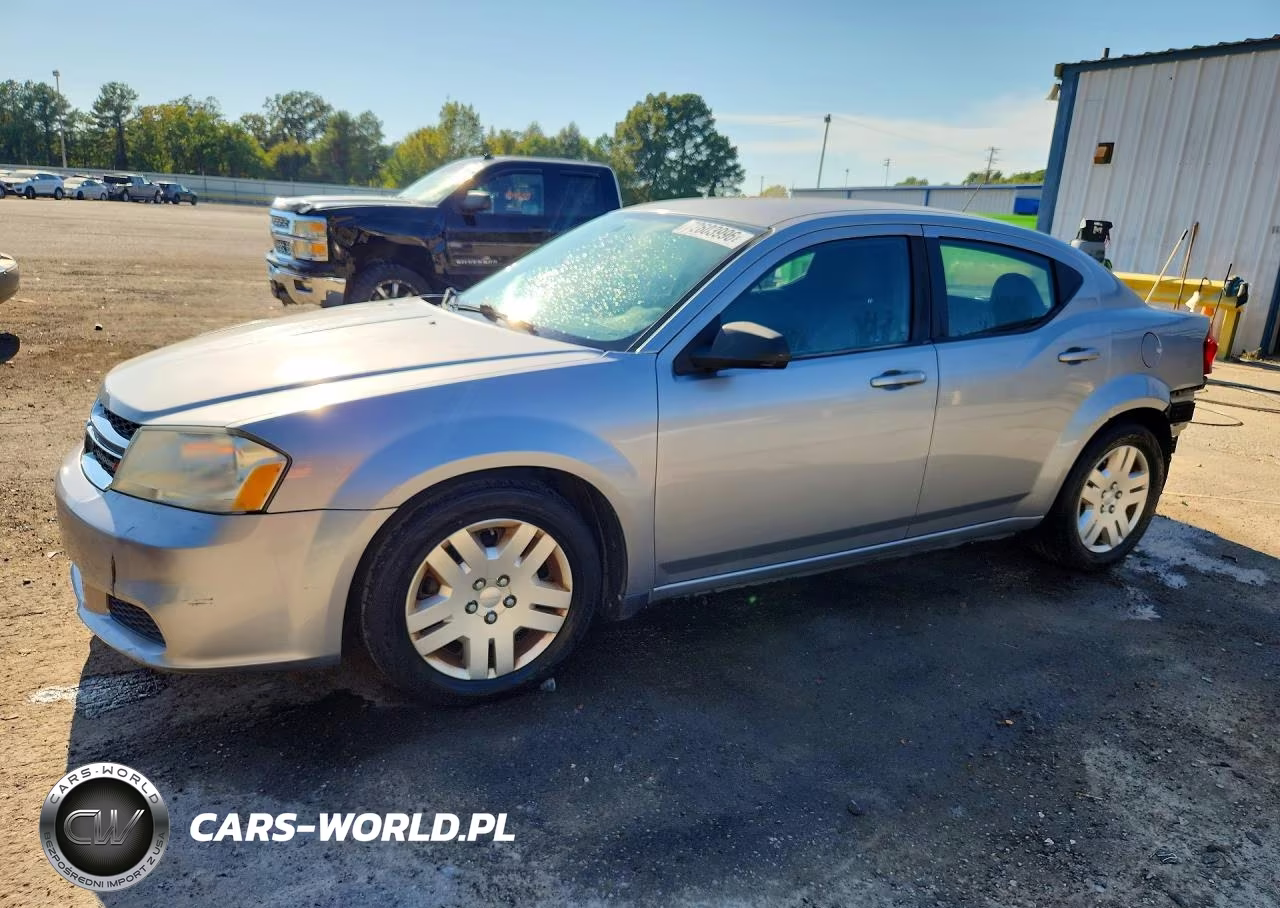 2013 Dodge Avenger Se VIN:1C3CDZAB4DN599665 - 1