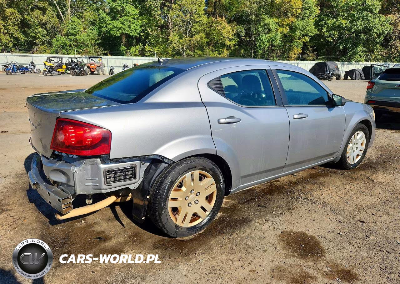 2013 Dodge Avenger Se VIN:1C3CDZAB4DN599665 - 3