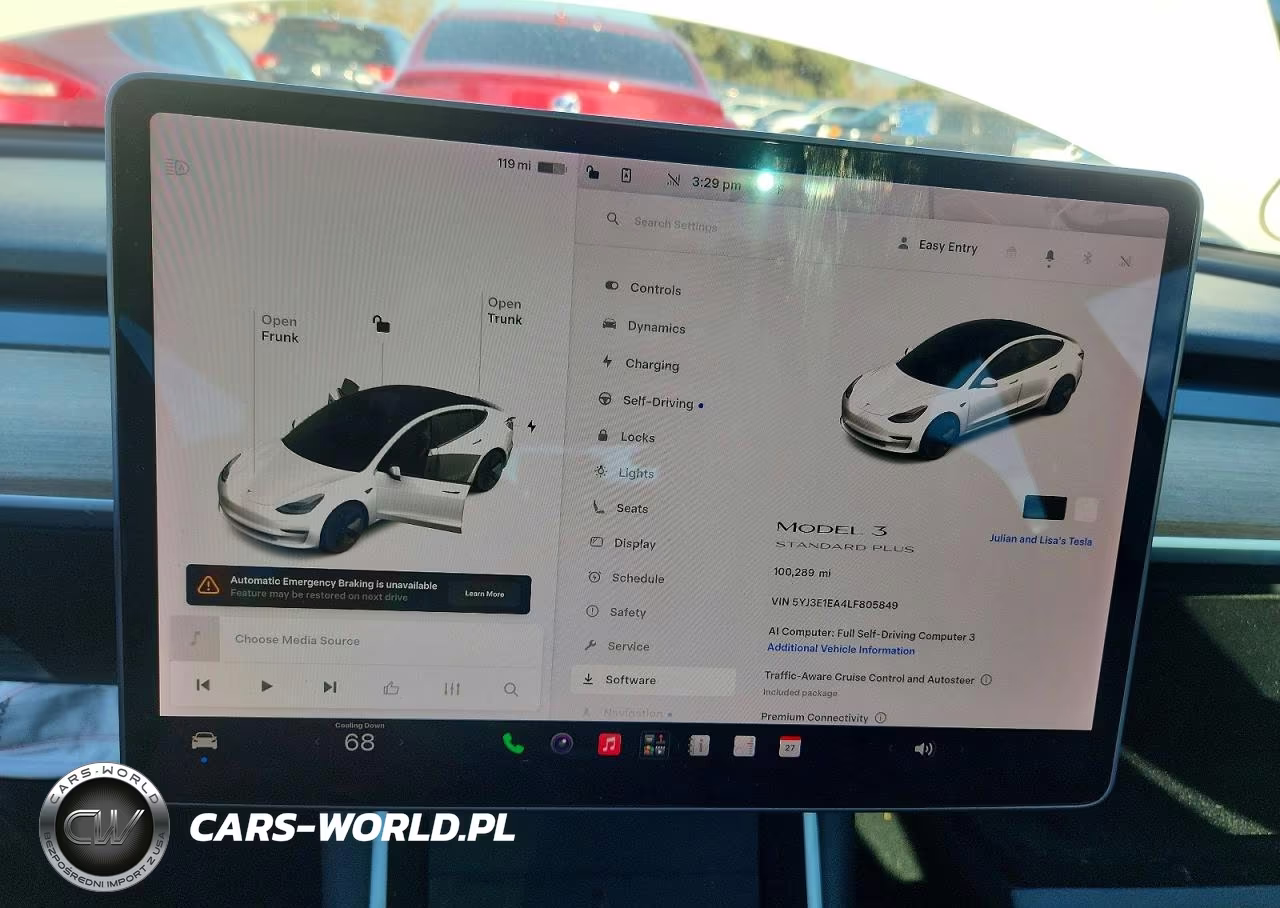 2020 Tesla Model 3 VIN:5YJ3E1EA4LF805849 - 9