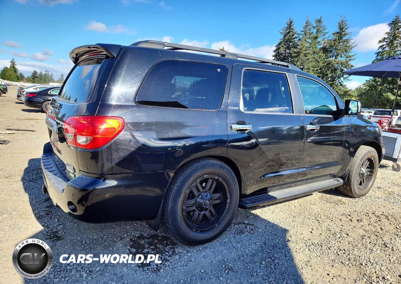 2010 Toyota Sequoia Platinum 5.7L V8 VIN:5TDDW5G18AS028476 - 3