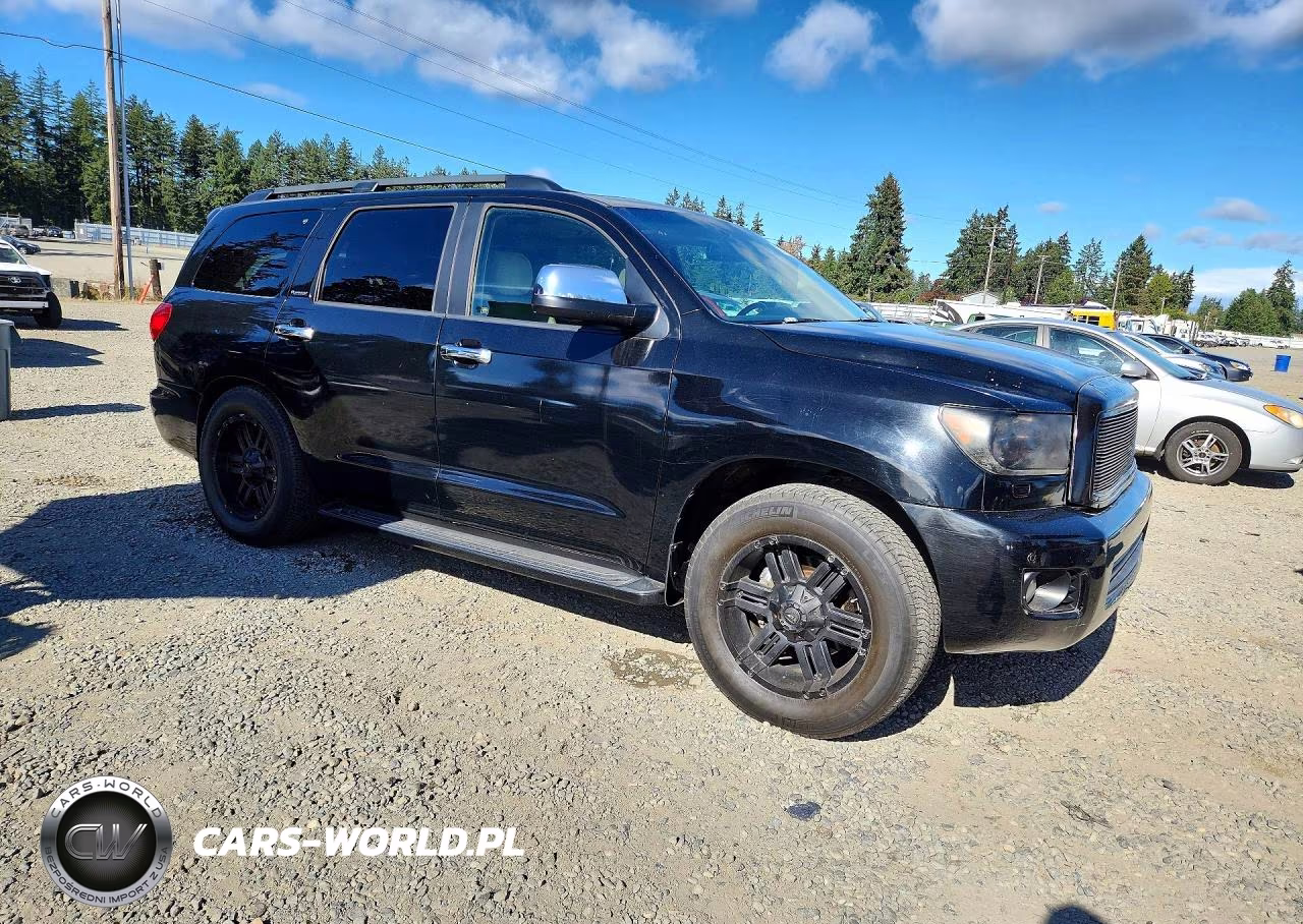2010 Toyota Sequoia Platinum 5.7L V8 VIN:5TDDW5G18AS028476 - 4