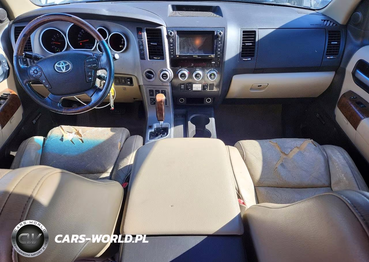 2010 Toyota Sequoia Platinum 5.7L V8 VIN:5TDDW5G18AS028476 - 8